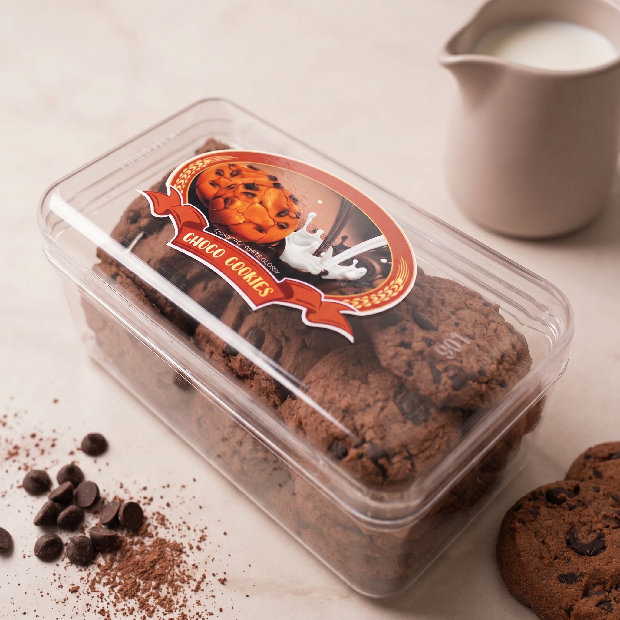 Stiker Label Toples Kue