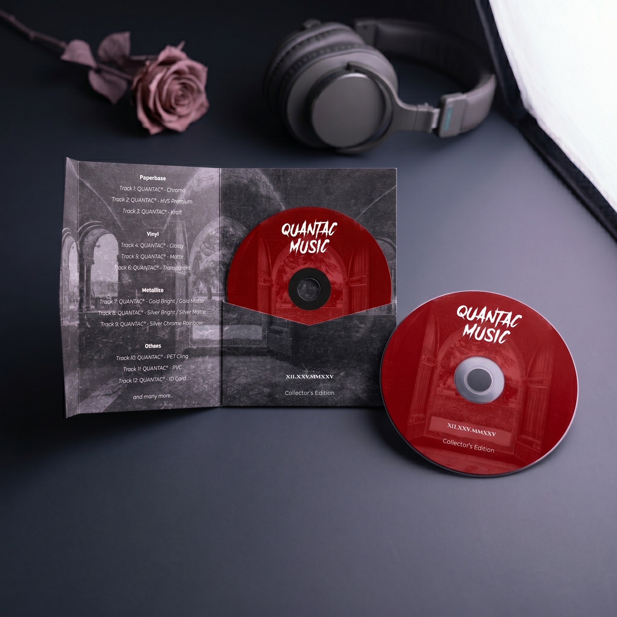 Music CD Label Sticker