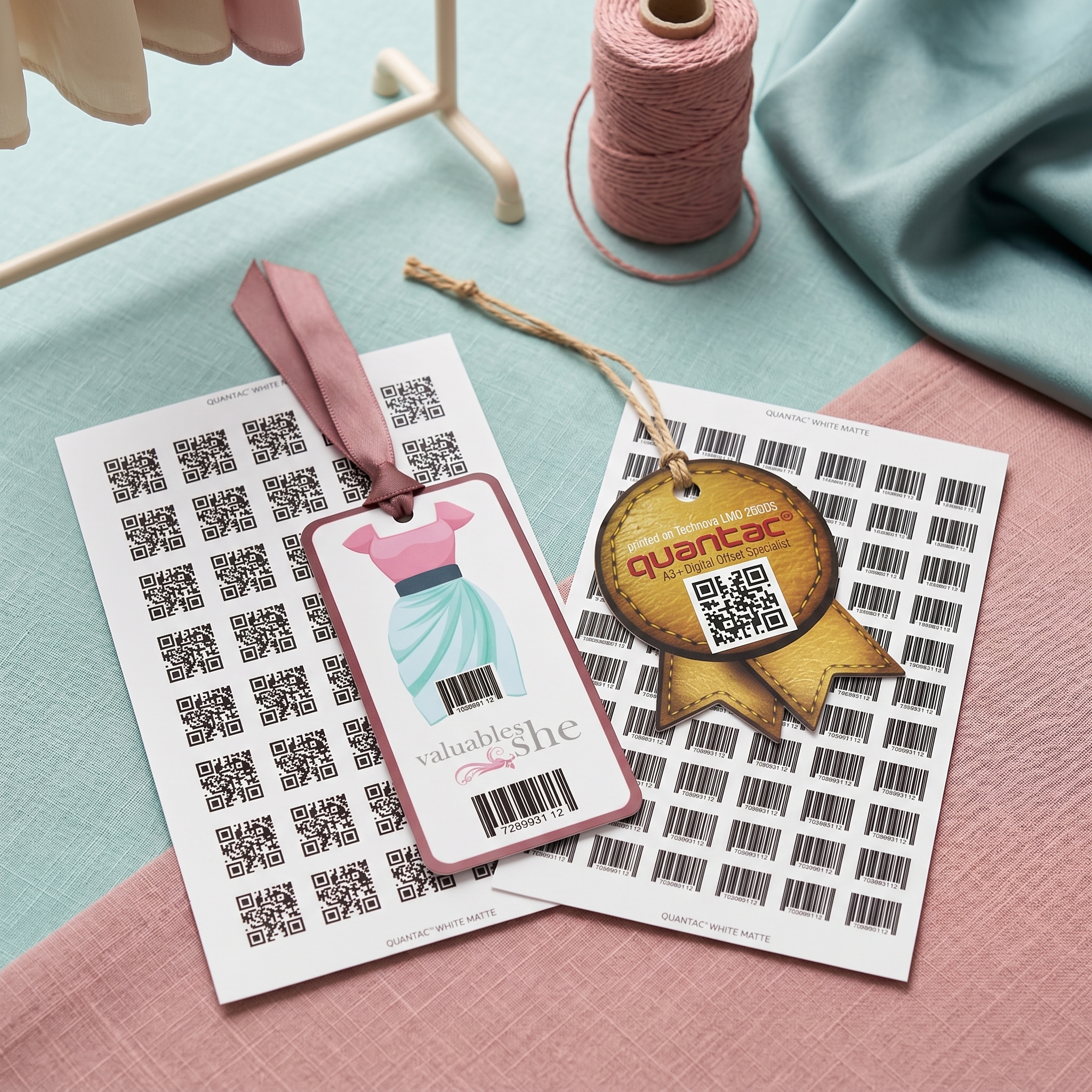 Barcode Sticker Tag