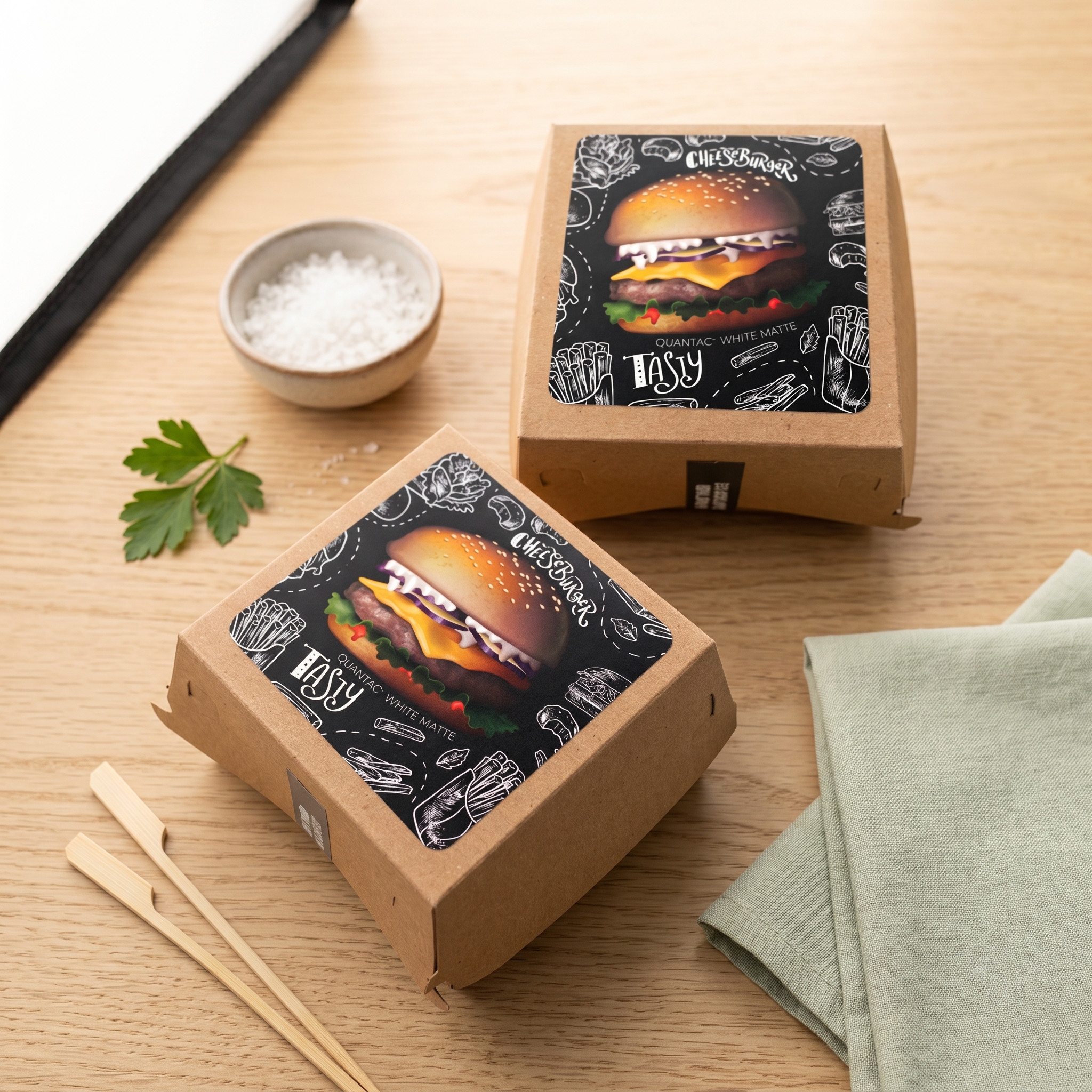 Food Box Label