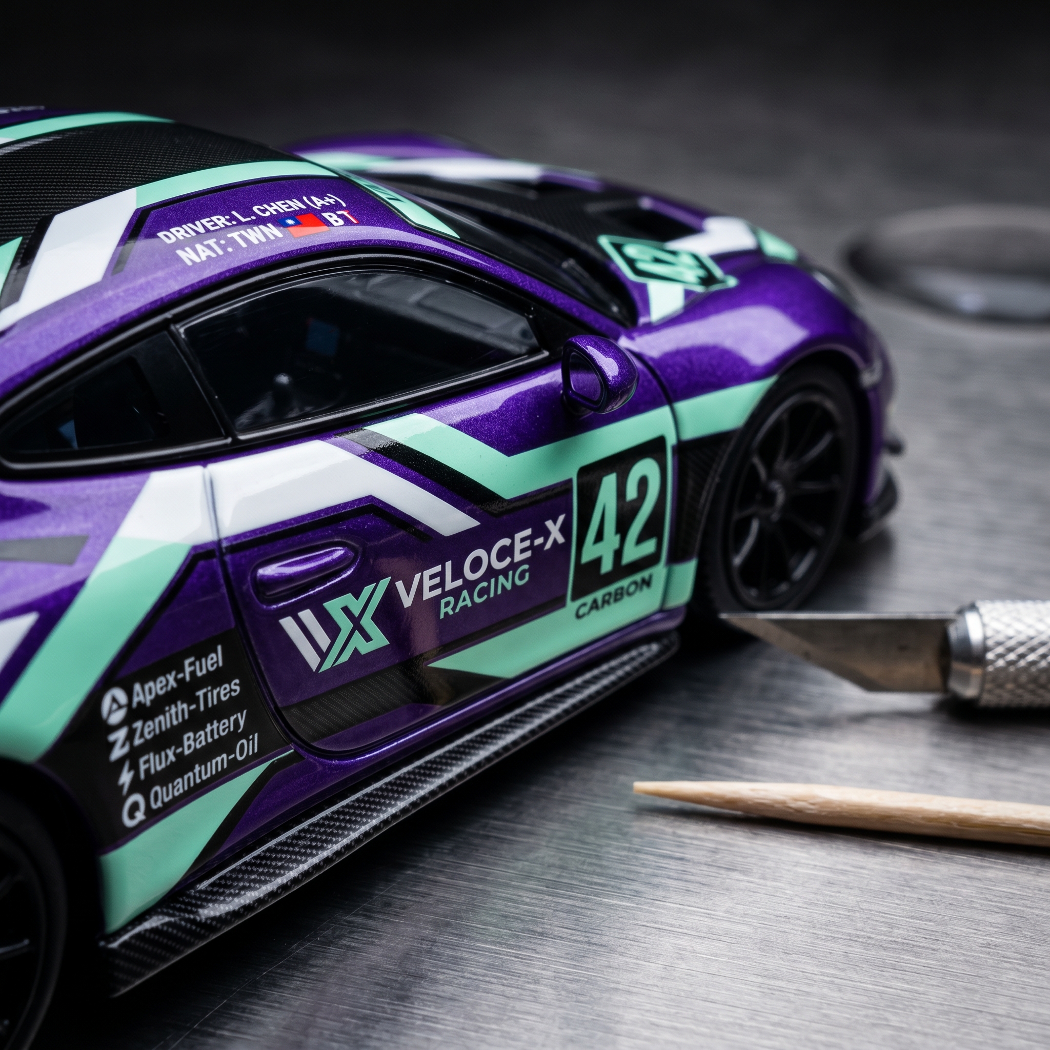Diecast Decal